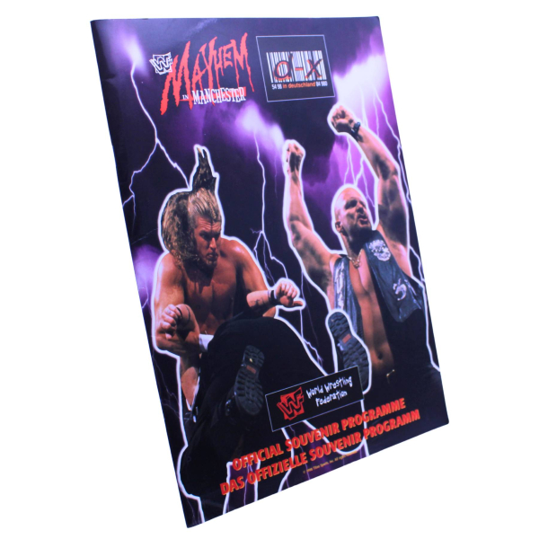 WWF Official Souvenir Programme – Mayhem in Manchester 1998
